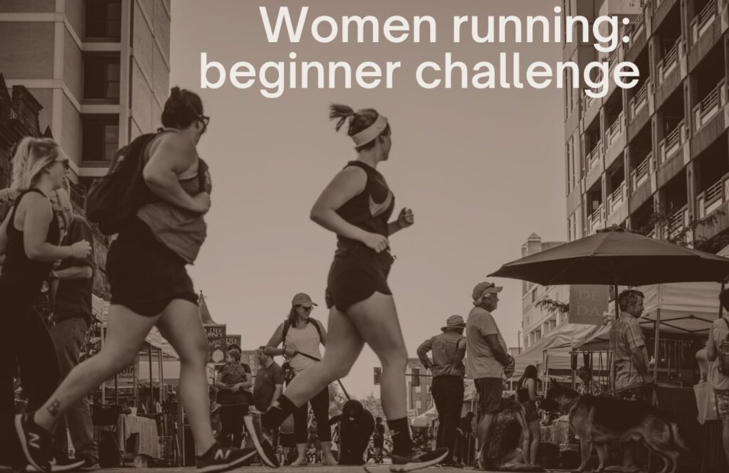 women running beginner challenge