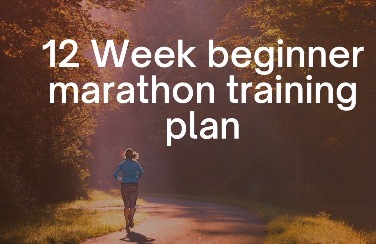 beginner marathon training plan